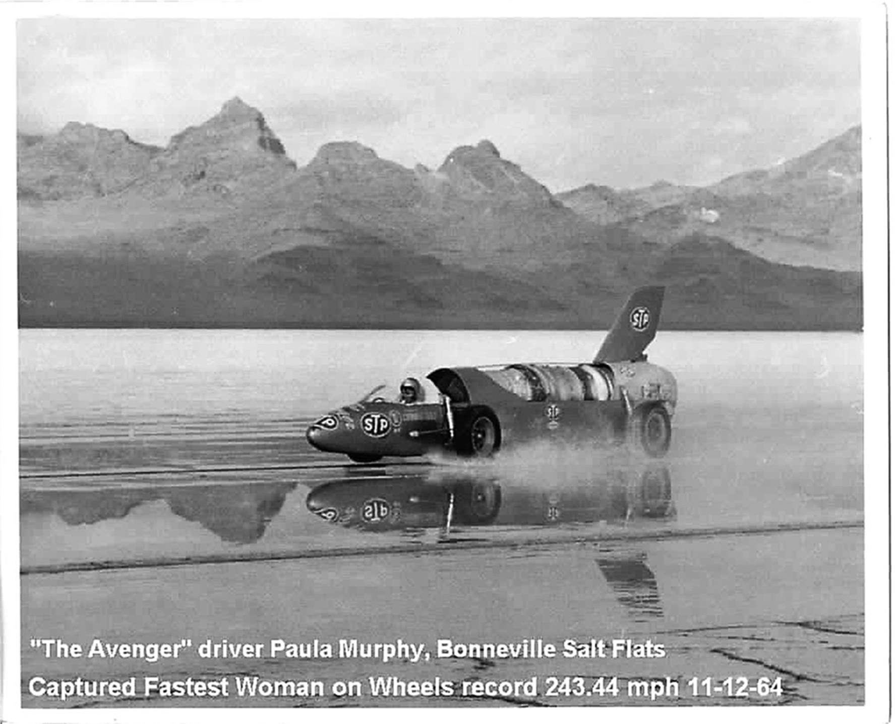 the avenger jet-powered car