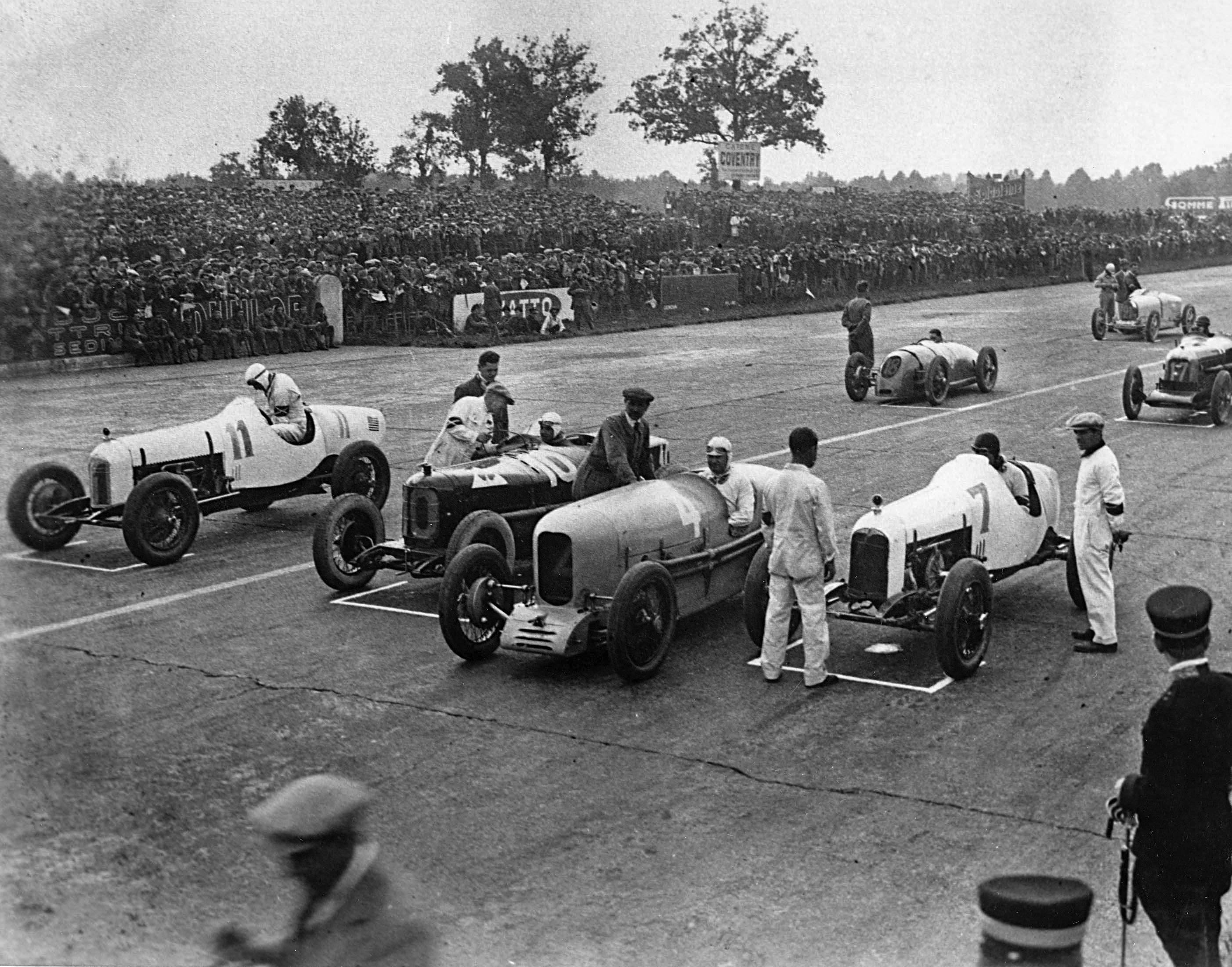 pete kreis at grand prix starting line