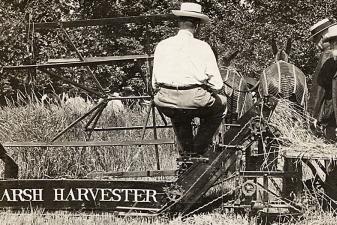 marsh harvester