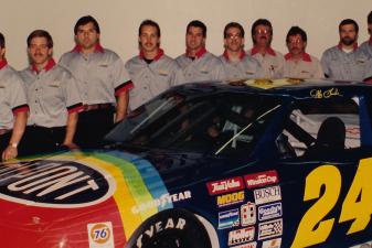 Original DuPont Racing Team for No. 24 Car