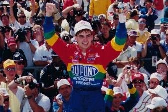 Jeff Gordon in Victory Lane